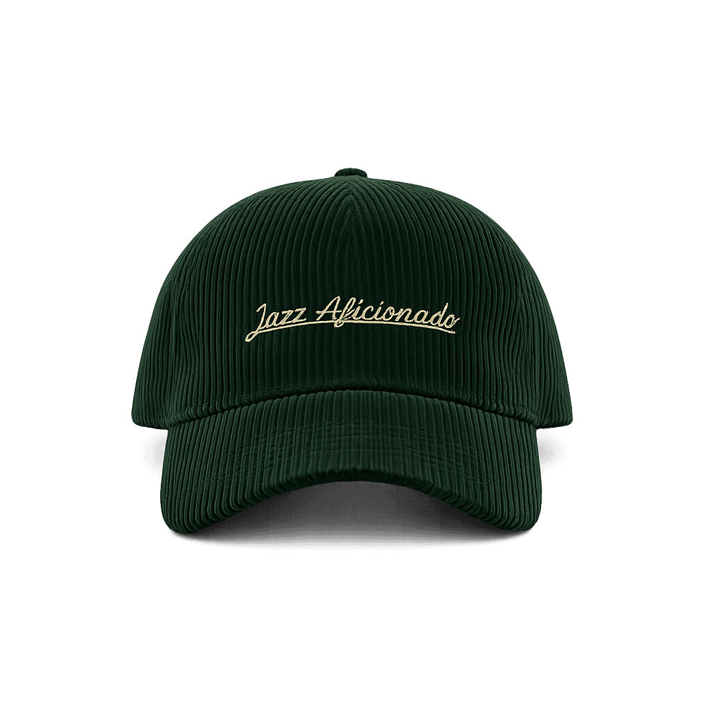 Gorra de Pana Verde Bosque